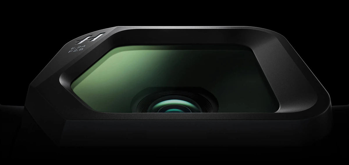 DJI Mavic 3 Classic single Hasselblad camera close-up — DJI product photograph